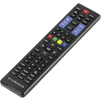 Vivanco VVREMOTESAM, TV, IR trådlös, Tryckknappar, Svart