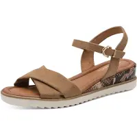 Tamaris Sandaler med klack 28116 kvinnor - Beige - 37