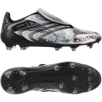 Adidas F50 Elite Tunit Y-3 FG - Silver/Svart/Grå LIMITED EDITION - Gräs (FG), storlek 38⅔