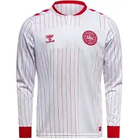 Hummel Danmark Bortatröja 2026/27 Långärmad - , storlek Small
