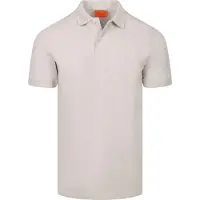 Suitable Polo MEL Piqué Sable Beige Storlek