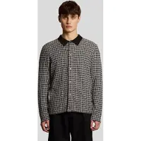 Lyle & Scott Korgvävsstickad Kragtröja