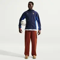 Nike Frankrike Träningsjacka Dri-FIT AWF Woven - Blå/Blå/Metallisk koppar - , storlek Small