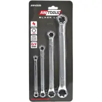 AWTOOLS Hylsnyckelsats AW40005BL; 4 st.