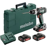Metabo Slagskruvdragare SB 18 L SET; 18V; 3x2 Ah; LED
