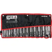 YATO Håltagare för läder YT-3591; 2-22 mm; 15 st.