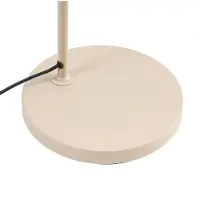 LINDBY Golvlampa Vilo , Creme / bärnsten, Vardagsrum / matsal, Metall, Skandinavisk, Golvlampa