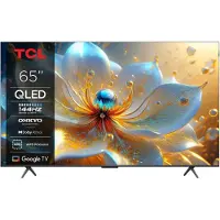 TCL 65T8C - 65" Diagonal klass (64.5" visbar) - T8C Series LED-bakgrundsbelyst LCD-TV - QLED - Smart TV - Google TV - 4K UHD (2160p) 3840 x 2160 - ...