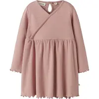 Lil´ Atelier Lil' Atelier Klänning - NmfDimia - Misty Rose - - 3 år (98) - Klänning
