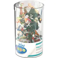 Papo Minifigurer - 12 st. - Pirates &amp; Corsairs - - One Size - Leksaksfigur