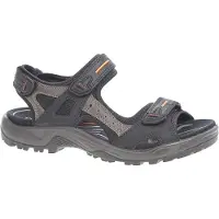 Ecco Trekkingsandal 'Offroad' taupe / ljusorange / svart