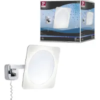 Paulmann Bela 70468 LED-spegellampa 5.7 W Varmvit Krom