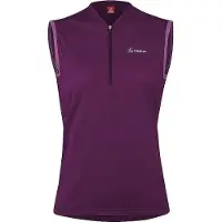 Loeffler Half Zip Plain Ärmlös Cykeltröja