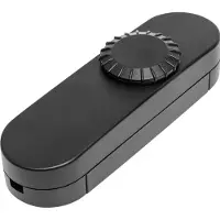 InterBaer 8136-004.01 LED-sladdimmer Svart 1x Av/På Brytförmåga (min.) 2 W Bryteffekt (max.) 60 W 1 st