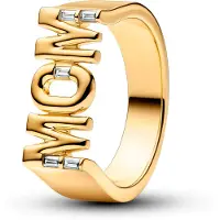Pandora Moments förgylld MOM-ring 164460C01-50