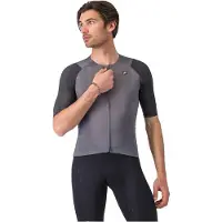 Castelli Aero Race 8S Jersey Grey Black, Size L