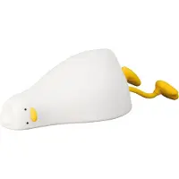FHL Easy! Bordslampa Ducky, dimbar, Vitt / opal, Barnrum, Syntetmaterial, Bordslampa