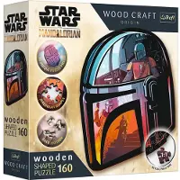 Star Wars Trä Mandalorian 20186t Pussel 160 Enheter