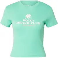 Roxy T-shirt 'BEACH LOVE' pastellgrön / melon / vit