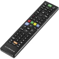 Vivanco VVREMOTESONY, TV, IR trådlös, Tryckknappar, Svart
