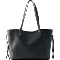 Pepe Jeans för kvinnor. PL0300111 Audrey Script Handväska svart (OSFA), Casual, Polyuretan