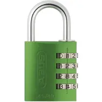 ABUS Padlock Hang Code 145/40 49531 Green