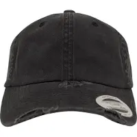 Flexfit Low Profile Detroyed Cap Svart Man