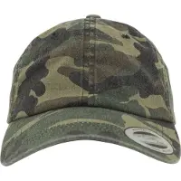Brandit Low Profile Camo Washed Cap