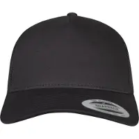 Flexfit Keps '5-Panel Retro Trucker' greige / svart