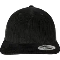 Flexfit Keps 'Corduroy Retro Trucker' svart