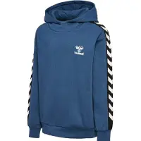 Hummel Hoodie - hmlTakao - Dark Denim - - 4 år (104) - Hoodie