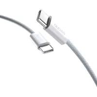 Dudao L6C USB-C till USB-C 60W PD 2m vit