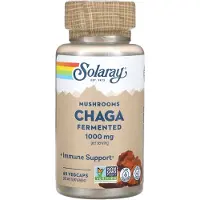 Solaray Chaga Fermented 1000mg Immunity Kapslar 60 Enheter