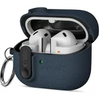 Tech-Protect Slim Hook-fodral för Samsung Galaxy Buds 3 / 3 FE / 3 Pro - Marinblå