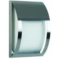 Albert Vägglampa utomhus 436, Aluminium / grå / zink, Rostfritt stål, Modern