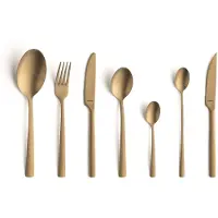 Amefa Manille All You Need 9035 42-piece cutlery set, gold