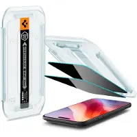 Spigen Glas.TR EZ Fit 2-pack insynsskyddande glas för iPhone 17 Air