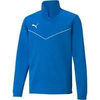 Puma Sport sweatshirt 'TeamRise' blå / vit