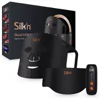 Silk'n Silk’n Facial Dual LED ansiktsmask / LED-mask för ansikte och hals / anti-age ljusbehandling hemma