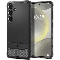 Spigen Samsung Galaxy S24 Rugged Armor TPU Skal - Svart