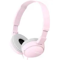 Sony MDR-ZX110 - Hörlurar - fullstorlek - kabelansluten - 3,5 mm kontakt - rosa