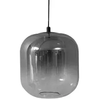 LUCANDE Taklampa , Avelinra, Grå, Vardagsrum, Glas, Modern