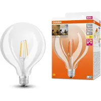 Osram LED lampa E27 dimbar | G125 klar | 2700K | 7W (60W) []