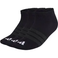 Adidas Strumpor - 3-pack - Ess Låg - Black/Black/Vit - - 40/42 - Strumpor