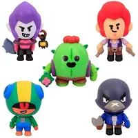 Brawl Stars Actionfigur 5 Enheter