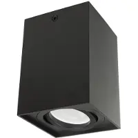 Macleans GU10 MCE426 B svart ytmonterad halogenarmatur