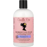 Camille Rose , Marockansk Päron, Conditiong Custard, Marockanskt Päron & Körsbärskärnolja, 355 ml (12 oz)