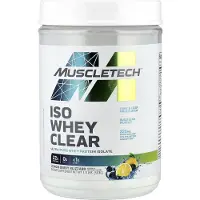 Muscletech , ISO Whey Clear, Ultra-Pur Protein Isolat, Lemon Berry Blizzard, 1,11 lbs (503 g)