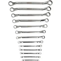 Ks Tools 9641150 964.1150 Dubbelskruvnyckelsats Nyckelvidd (Metrisk) (för titel) 8 - 30 mm
