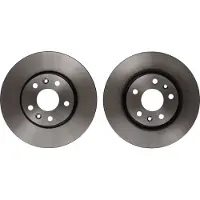 TRW Bromsskiva DF6546 fram, ventilerad, 1 Stycke
